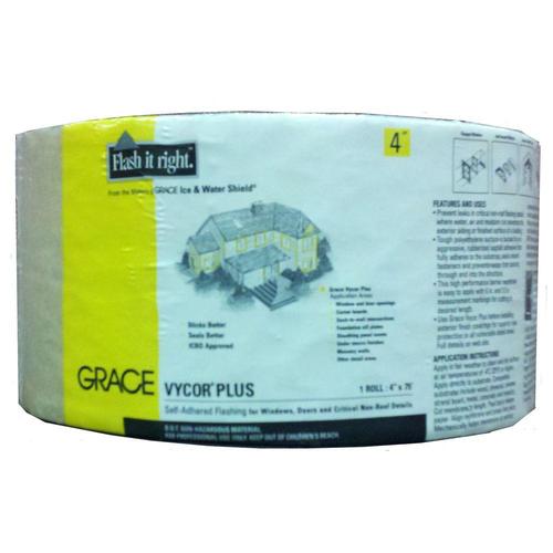 Vycor Plus 4-in x 33-ft Rubberized Asphalt Roll Flashing