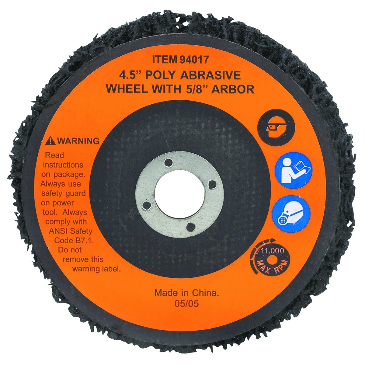 4-1/2 in. Polycarbide Abrasive Wheel